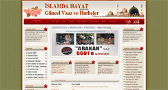 Desktop Screenshot of islamdahayat.com